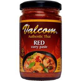 Valcom Paste Thai Red Curry 210g