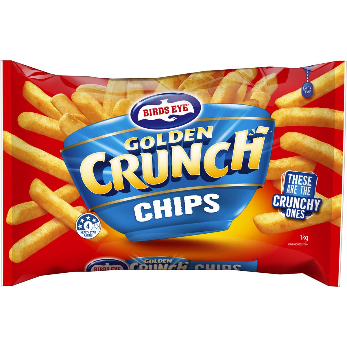 Birds Eye Golden Crunch  Chips Supercrunch 750gm