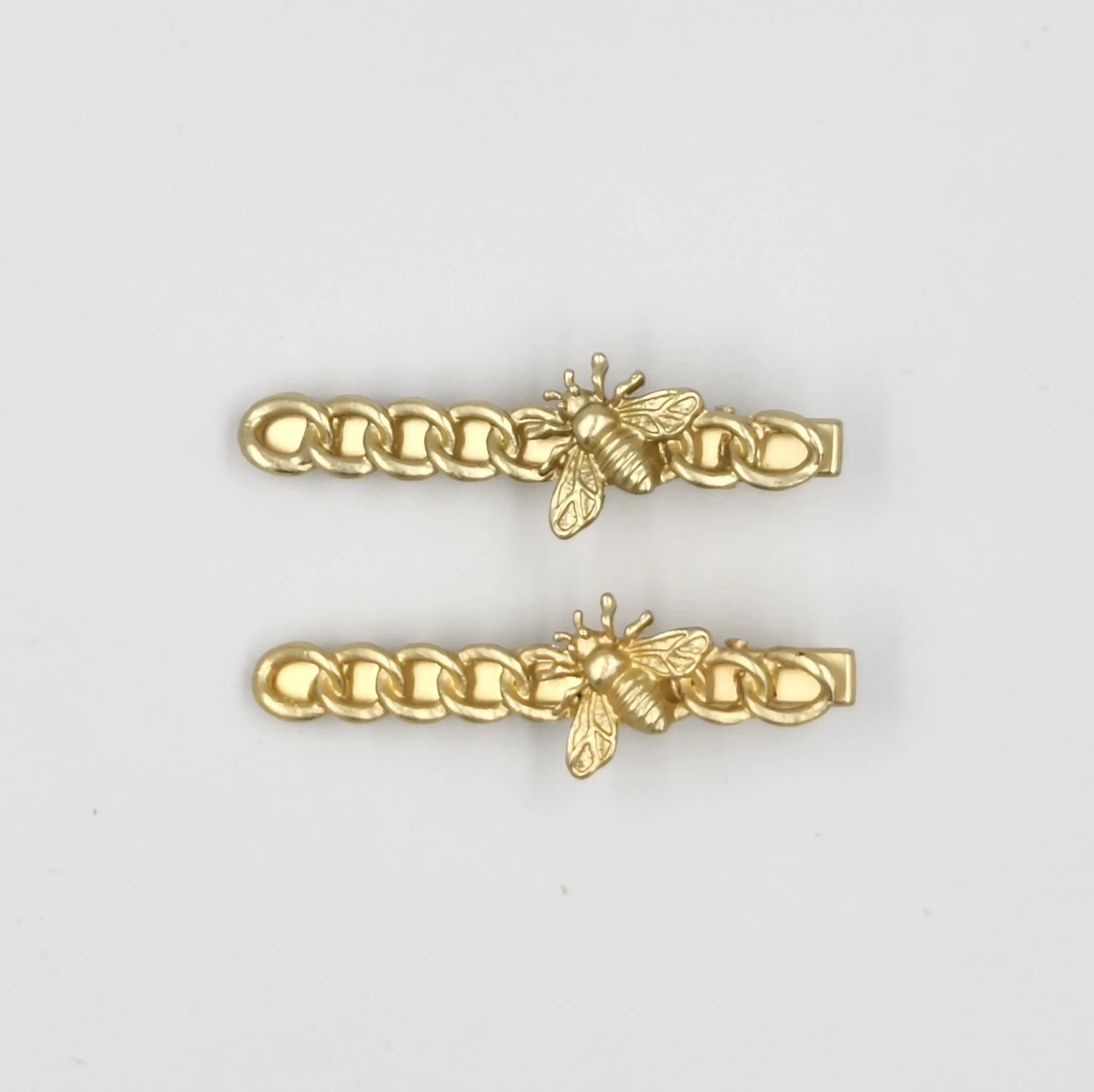 Gold Bee Clip