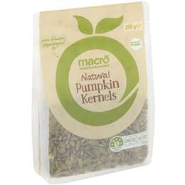 Macro Natural Pumpkin Kernals 250g