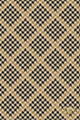 Giftboxed Byron & Yorke Microfibre Tea Towel Ochre & Ebony Houndstooth