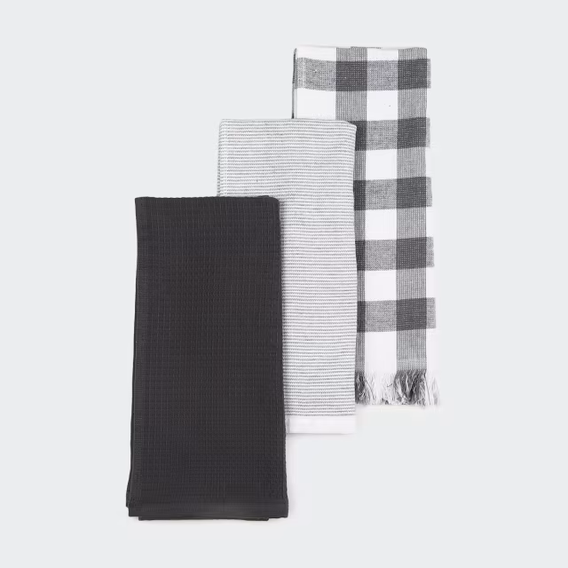 Classic Tea Towel Slate Assorted ea