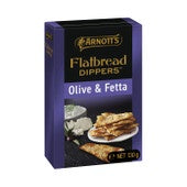 Arnott's Flatbread Dippers Olive & Fetta 130g