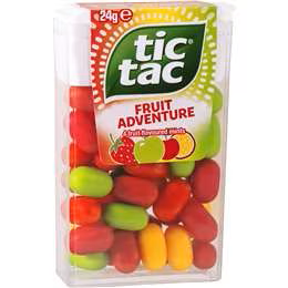 Tic Tac Fruit Adventure 24g