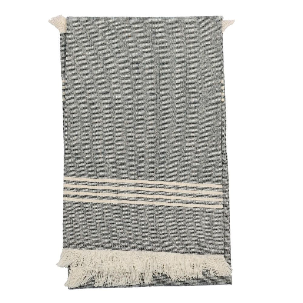 Kumas Extra Large Tea Towel Charcoal 50x85cm