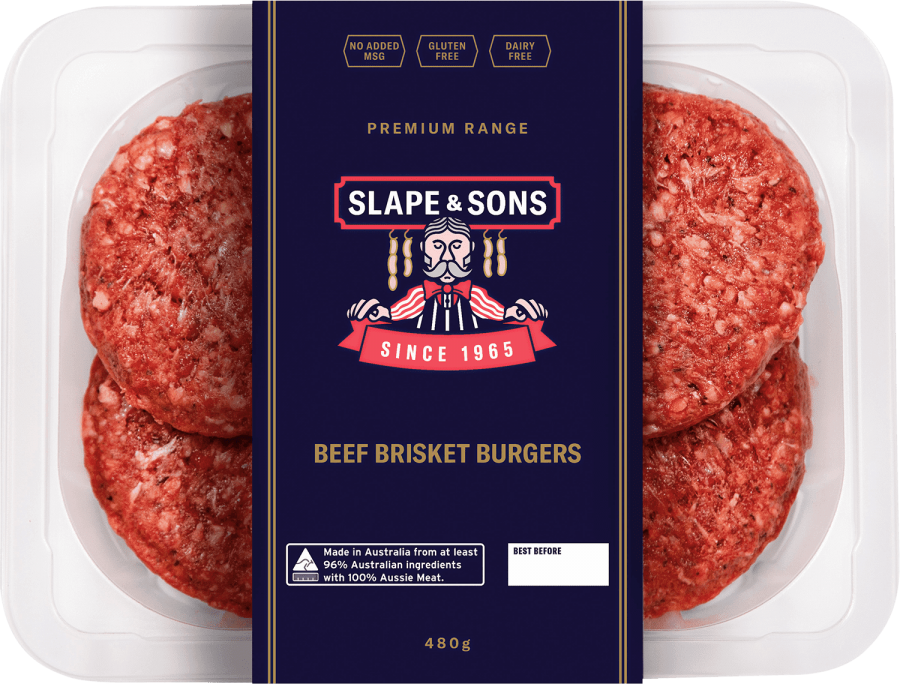 Beef Brisket Burgers 480g