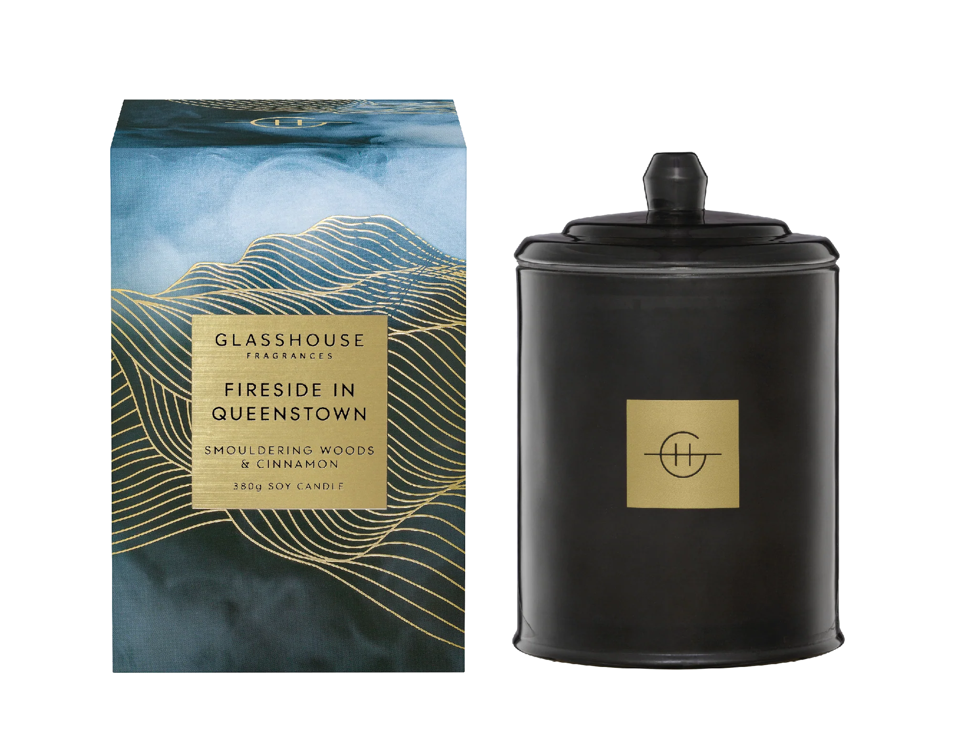 Glasshouse Candle Fireside in Queenstown 380g