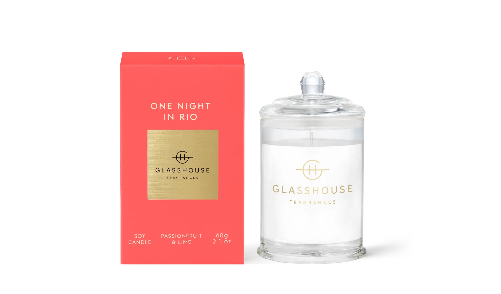 Glasshouse Soy Candle One Night In Rio 60g