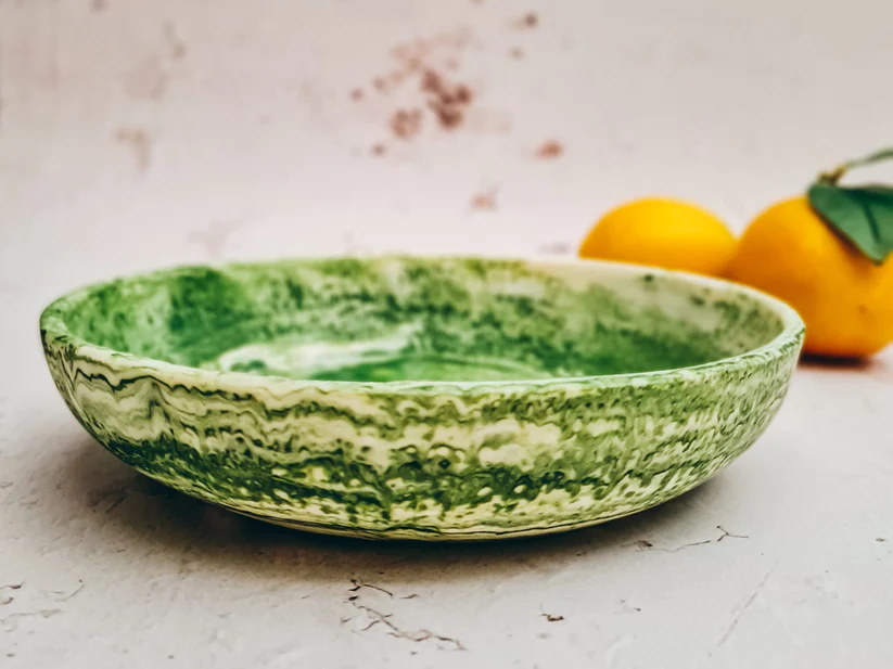 Resin Tapas Bowl Hierba Herb Green