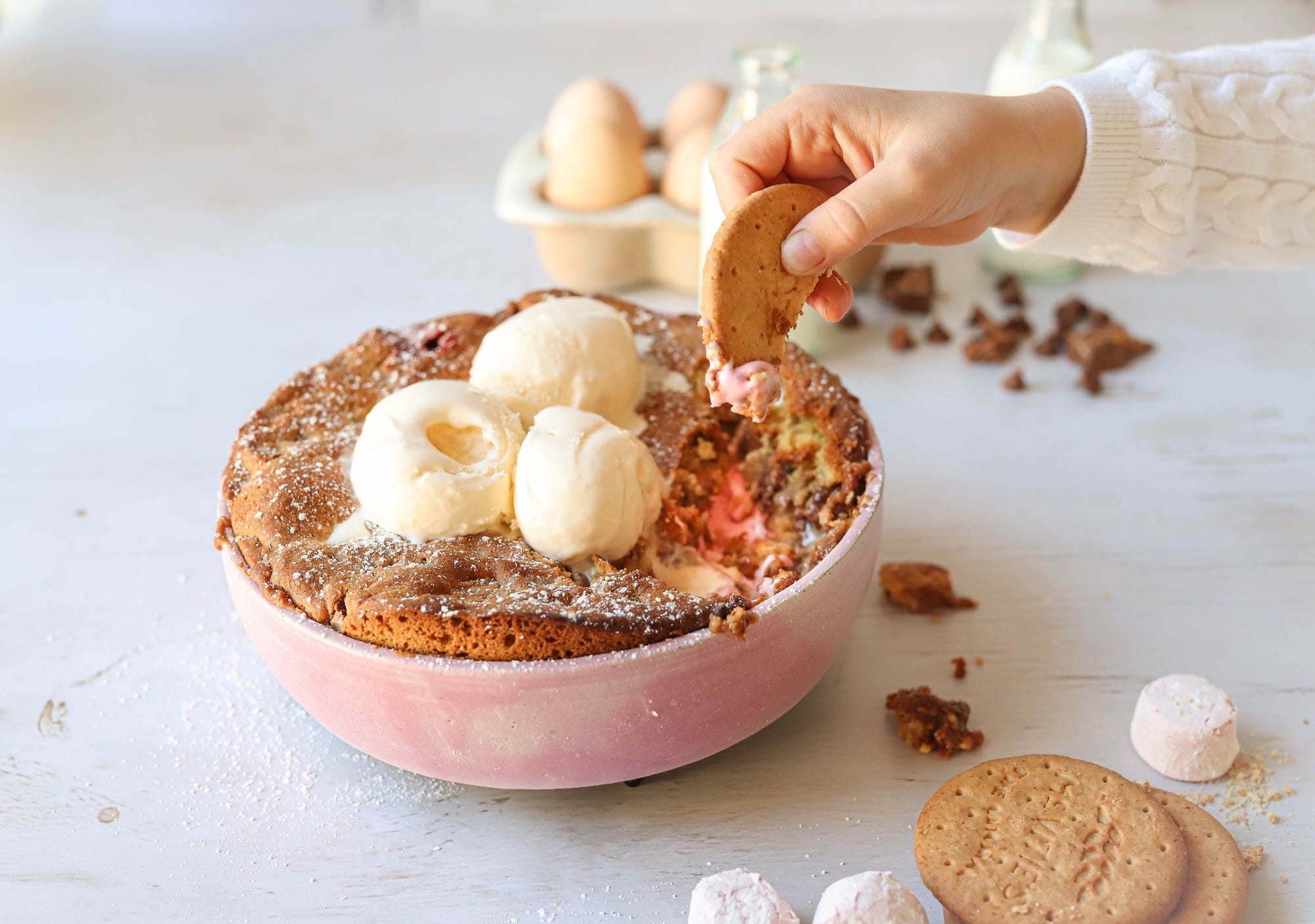 Smores Baked Cookie Kit