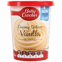 Betty Crocker Creamy Deluxe Frosting Vanilla 400g