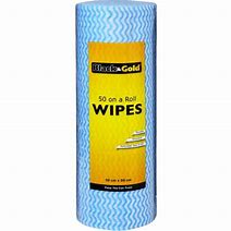 Black & Gold Disposable Wipes Roll 50pk