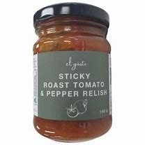 El Gusto Sticky Roast Tomato & Pepper Relish 150g