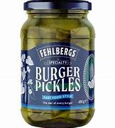 Fehlbergs Burger Pickles 490g