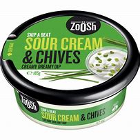 Zoosh Dip Sour Cream & Chives 185g