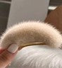 Faux Fur Hair Claw Clip