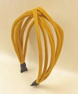 Solid Twist Headband Yellow