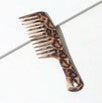 Patterned Wide Toothed Comb