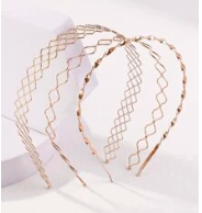 Hollow Out Twist Design Headband 3pc