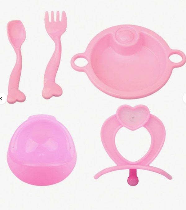 Baby Doll Utensils Set Assorted