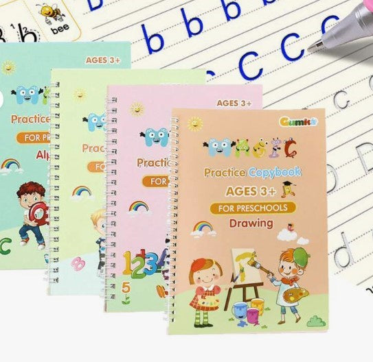 Calligraphy Copybook Set For Pre-Schoolers