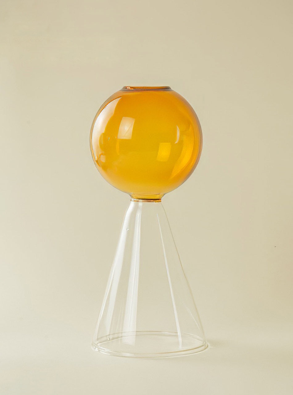 La Tour Scandi Coloured Glass Vase Orange