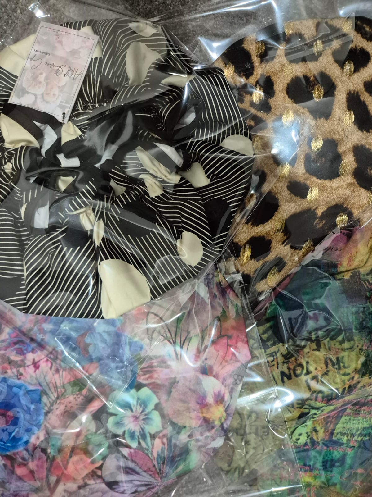 Little Sapphire Rose Shower Cap Adult Assorted