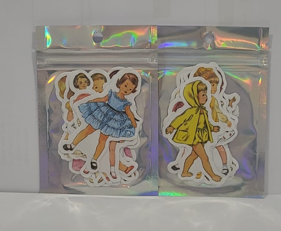 Doll Sticker Pack Assorted ea