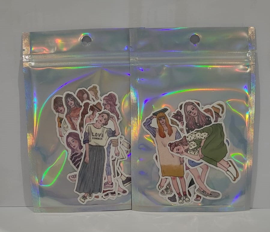 Girl Sticker Pack Assorted ea