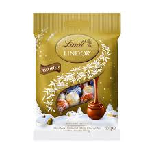 Lindt Lindor Mini Baubles Assorted 80g