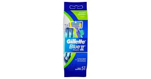 Gillette Blue II Plus Disposable Razor 5pk