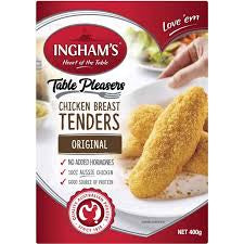 Inghams Frozen Chicken Breast Tenders Original 400g