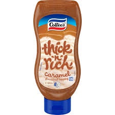 Cottees Thick n Rich Caramel Sauce Ice Cream Topping 575g