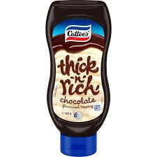 Cottees Thick n Rich Chocolate Sauce Ice Cream Topping 615g