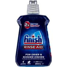 Finish Regular Rinse Aid For Drier & Shinier Dishes 250mL