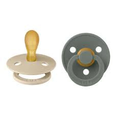 Bibs Pacifier Size 2 Vanilla/Pine 2pk