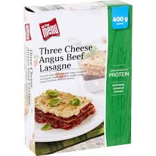 On The Menu Three Cheese Angus Beef Lasagne 400g