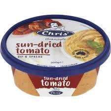 Chris Homestyle Dips Sundried Tomato 200g