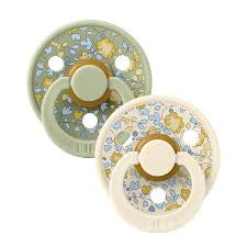Bibs Pacifier Liberty Size 2 Eloise/Sage 2pk