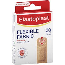 Elastoplast Flexible Fabric Breathable Plasters For Wound Protection 40pk