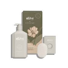 Al.ive Shower Gift Set Sea Cotton & Coconut