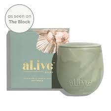 Al.ive Blackcurrant & Ccaribbean Wood Soy Candle 295g