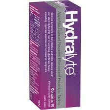 Hydralyte Electrolyte Effervescent Tablets Apple & Blackcurrant 10 tablets