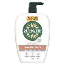 Dermaveen Daily Nourish Soap Free Wash 1.25L