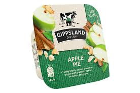 Gippsland Mix Ins Yoghurt Apple Pie 140g