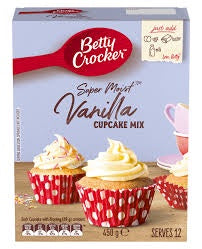 Betty Crocker Super Moist Vanilla Cupcake Mix 450g