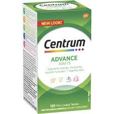 Centrum Advance Daily Multivitamin Supplements 120pk