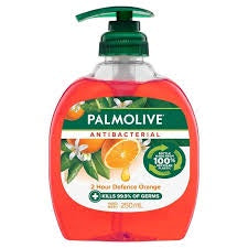 Palmolive Hand Wash Antibacterial Pump Orange 250ml