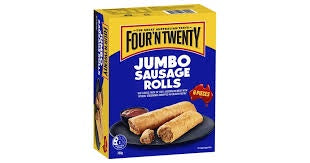 Four n Twenty Sausage Rolls Jumbo 700g 6pk