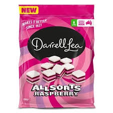 Darrell Lea Allsorts Raspberry 220g